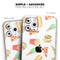The Fun Fries,Pizza,Dogs, and Icecream - Skin-Kit compatible with the Apple iPhone 12, 12 Pro Max, 12 Mini, 11 Pro or 11 Pro Max (All iPhones Available)