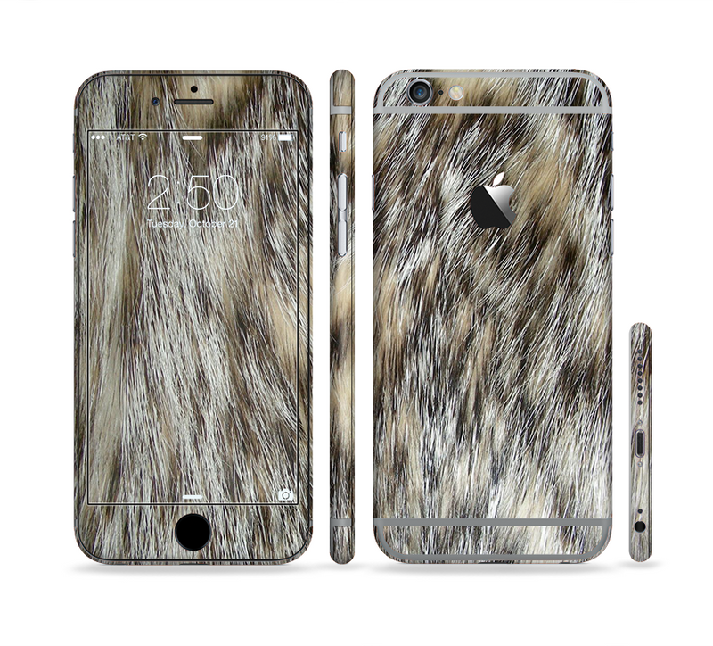 The Furry Animal  Sectioned Skin Series for the Apple iPhone 6/6s