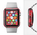 The Glossy Electric Hearts Full-Body Skin Set for the Apple Watch