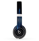 The Glowing Blue WaveLengths Skin Set for the Beats by Dre Solo 2 Wireless Headphones