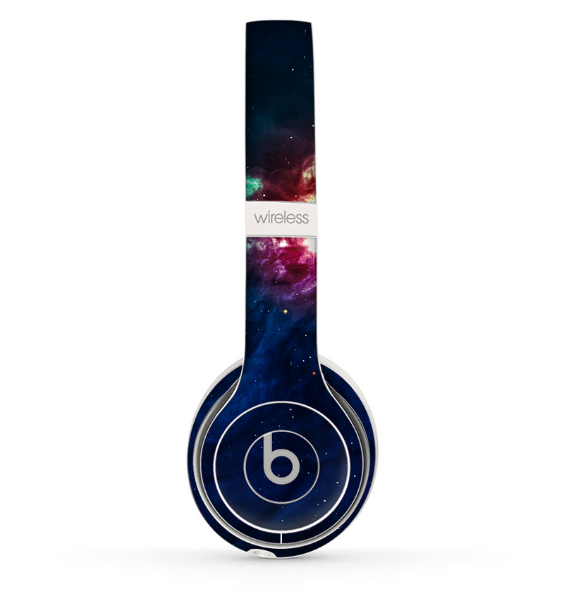 The Glowing Colorful Space Scene Skin Set for the Beats by Dre Solo 2 Wireless Headphones