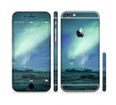 The Glowing Northern Lights Sectioned Skin Series for the Apple iPhone 6/6s Plus