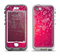 The Glowing Pink & White Lace Apple iPhone 5-5s LifeProof Nuud Case Skin Set