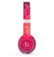 The Glowing Pink & White Lace Skin Set for the Beats by Dre Solo 2 Wireless Headphones