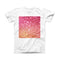 The Glowing Pink and Gold Orbs of Light ink-Fuzed Front Spot Graphic Unisex Soft-Fitted Tee Shirt