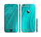 The Glowing Teal Abstract Waves Sectioned Skin Series for the Apple iPhone 6/6s Plus