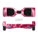The Glowing Unfocused Pink Circles Full-Body Skin Set for the Smart Drifting SuperCharged iiRov HoverBoard