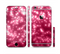 The Glowing Unfocused Pink Circles Sectioned Skin Series for the Apple iPhone 6/6s