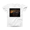The Gold Aura Space ink-Fuzed Front Spot Graphic Unisex Soft-Fitted Tee Shirt