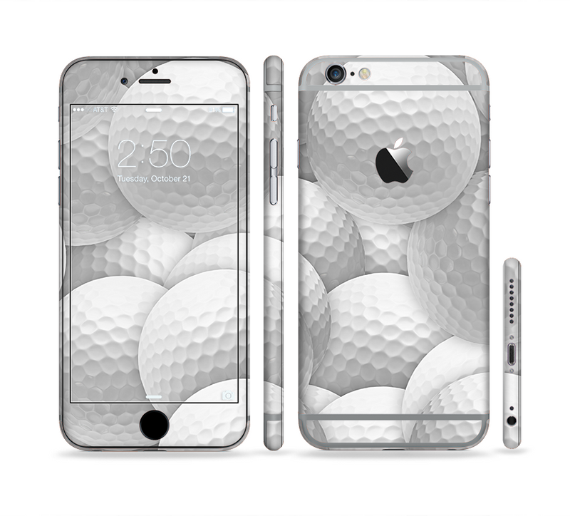 The Golf Ball Overlay Sectioned Skin Series for the Apple iPhone 6/6s Plus