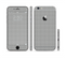 The Gray Carbon FIber Pattern Sectioned Skin Series for the Apple iPhone 6/6s Plus