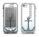The Gray Chained Anchor Apple iPhone 5-5s LifeProof Nuud Case Skin Set