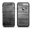 The Gray Worn Wooden Planks Apple iPhone 6/6s LifeProof Fre Case Skin Set