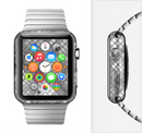 The Graycale Layer Checkered Pattern Full-Body Skin Set for the Apple Watch