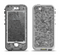 The Grayscale Flower Petals Apple iPhone 5-5s LifeProof Nuud Case Skin Set