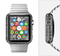 The Grayscale Lattice and Flowers Full-Body Skin Set for the Apple Watch
