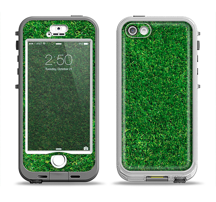 The GreenTurf Apple iPhone 5-5s LifeProof Nuud Case Skin Set