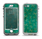 The Green And Gold Vintage Scissors Apple iPhone 5-5s LifeProof Nuud Case Skin Set