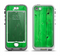 The Green Highlighted Wooden Planks Apple iPhone 5-5s LifeProof Nuud Case Skin Set
