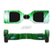 The Green Vector Swirly HD Strands Full-Body Skin Set for the Smart Drifting SuperCharged iiRov HoverBoard