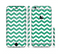 The Green & White Chevron Pattern V2 Sectioned Skin Series for the Apple iPhone 6/6s Plus