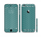 The Green & White Wavy Squares Sectioned Skin Series for the Apple iPhone 6/6s