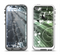 The Green and White Light Arrays with Glowing Vines Apple iPhone 5-5s LifeProof Fre Case Skin Set
