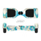 The Grunge Blue and Yellow Diamonds Panel Full-Body Skin Set for the Smart Drifting SuperCharged iiRov HoverBoard
