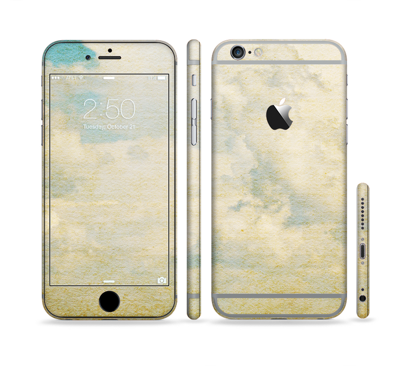 The Grunge Cloudy Scene Sectioned Skin Series for the Apple iPhone 6/6s Plus