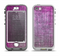 The Grunge Dark Pink Texture Apple iPhone 5-5s LifeProof Nuud Case Skin Set