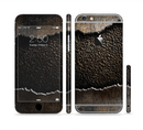The Grunge Ripped Metal with Bevel Sectioned Skin Series for the Apple iPhone 6/6s