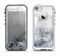 The Grunge White & Gray Texture Apple iPhone 5-5s LifeProof Fre Case Skin Set