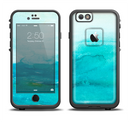 The Grungy Blue Watercolor Surface Apple iPhone 6/6s LifeProof Fre Case Skin Set