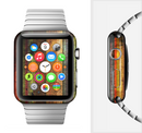 The Grungy Color Stripes Full-Body Skin Set for the Apple Watch
