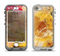 The Grungy Golden Paint Apple iPhone 5-5s LifeProof Nuud Case Skin Set
