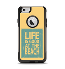 The Grungy Life Is Good At The Beach Sectioned Skin Series for the Apple iPhone 6/6s