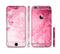 The Grungy Pink Painted Swirl Pattern Sectioned Skin Series for the Apple iPhone 6/6s Plus
