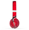 The Grungy Red Scale Texture Skin Set for the Beats by Dre Solo 2 Wireless Headphones