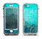 The Grungy Teal Surface V3 Apple iPhone 5-5s LifeProof Nuud Case Skin Set