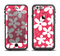 The Hanging White Vector Floral Over Red Apple iPhone 6/6s LifeProof Fre Case Skin Set