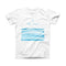 The Hello Summer Anchor Watercolor Blue V1 ink-Fuzed Front Spot Graphic Unisex Soft-Fitted Tee Shirt