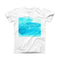 The Hello Summer Blue Watercolor Anchor V2 ink-Fuzed Front Spot Graphic Unisex Soft-Fitted Tee Shirt