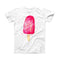 The Hello Summer Popcicle ink-Fuzed Front Spot Graphic Unisex Soft-Fitted Tee Shirt