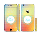 The HighLighted Colorful Triangular Love Sectioned Skin Series for the Apple iPhone 6/6s