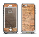 The Historical Word Overlay Apple iPhone 5-5s LifeProof Nuud Case Skin Set