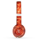 The Hot Magma Skin Set for the Beats by Dre Solo 2 Wireless Headphones