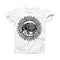 The Indian Mandala Elephant ink-Fuzed Front Spot Graphic Unisex Soft-Fitted Tee Shirt