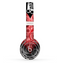 The Industrial Red Heart Skin Set for the Beats by Dre Solo 2 Wireless Headphones