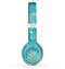The Intricate Teal Floral Pattern Skin Set for the Beats by Dre Solo 2 Wireless Headphones