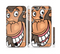 The Laughing Vector Chimp Sectioned Skin Series for the Apple iPhone 6/6s Plus